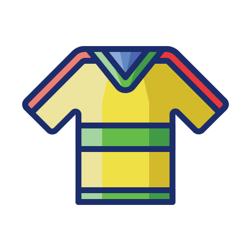 jersey Flaticons Lineal Color icon