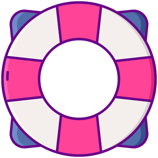 boya salvavidas Flaticons Lineal Color icono