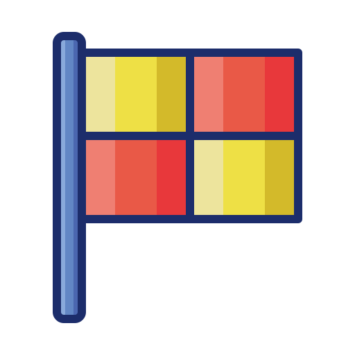 schiedsrichter Flaticons Lineal Color icon