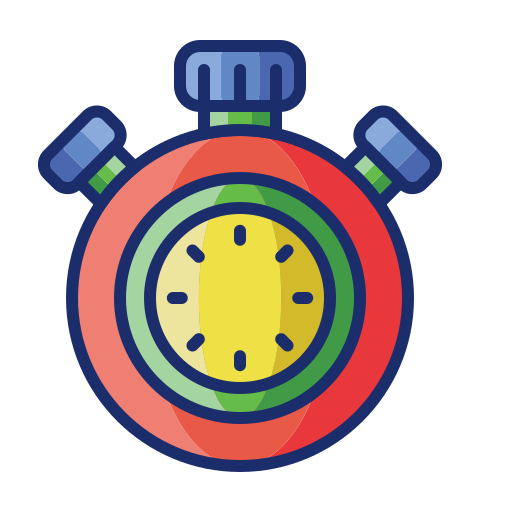 timer Flaticons Lineal Color icona
