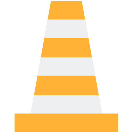 Traffic cone Flaticons Flat icon
