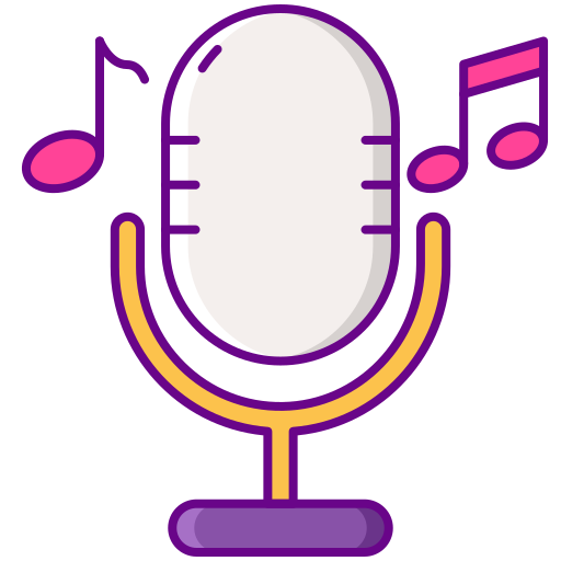 audio Flaticons Lineal Color icoon