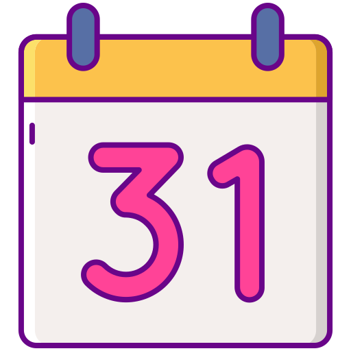 kalender Flaticons Lineal Color icon