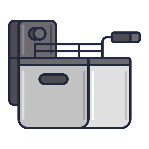 Fryer Flaticons Lineal Color icon