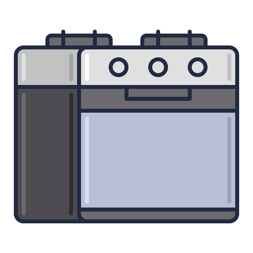 forno Flaticons Lineal Color icona