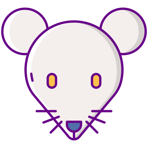 Rat Flaticons Lineal Color icon