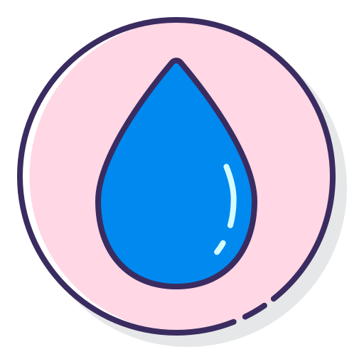水 Flaticons Lineal Color icon