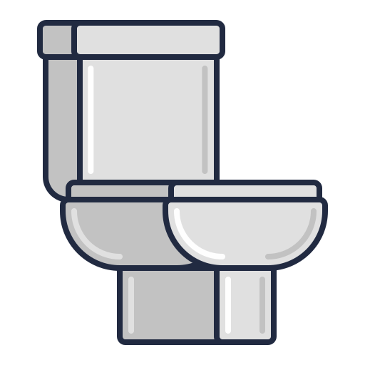 baño Flaticons Lineal Color icono
