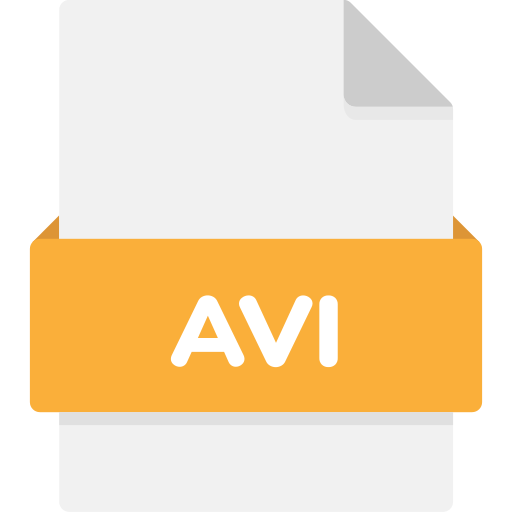 avi 파일 Generic Flat icon