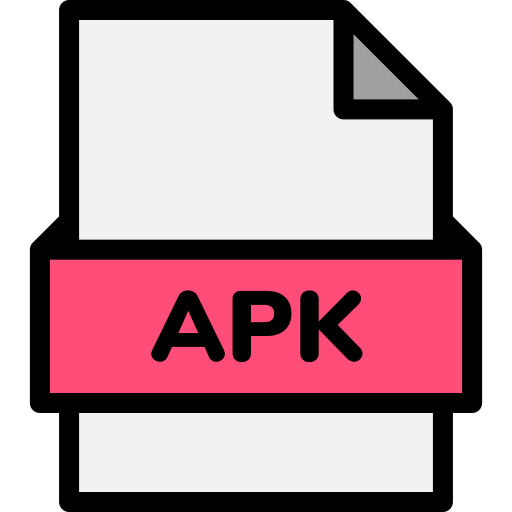 apk 파일 Generic Outline Color icon