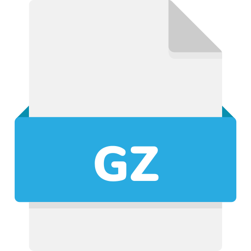 gz 파일 Generic Flat icon