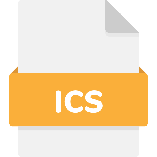 ics 파일 Generic Flat icon