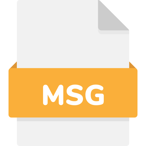 Msg file Generic Flat icon