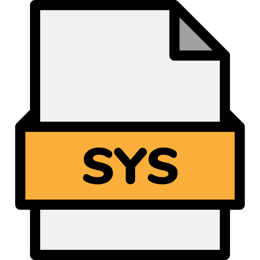 システムファイル Generic Outline Color icon