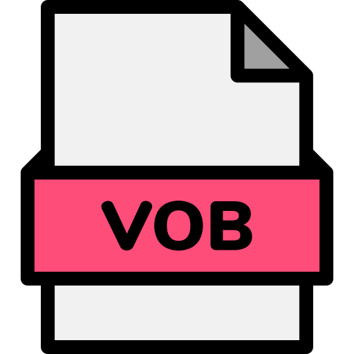 vobファイル Generic Outline Color icon