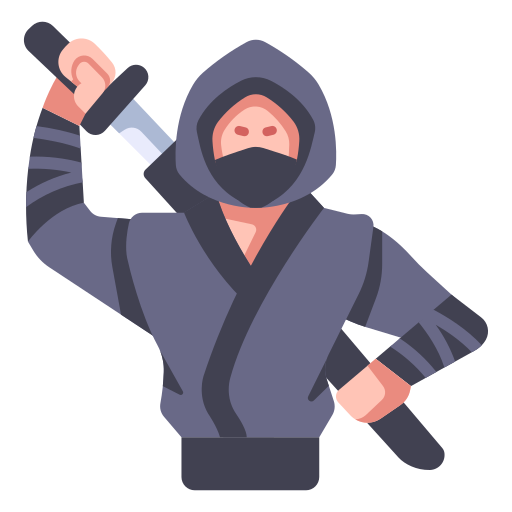 ninja MaxIcons Flat icono