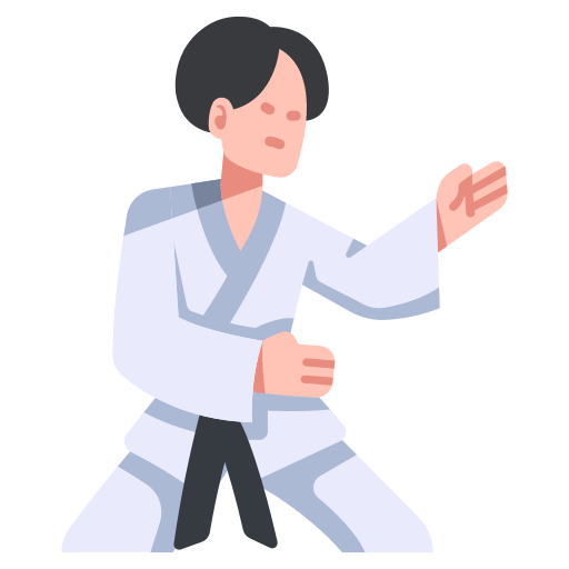 karate MaxIcons Flat icon