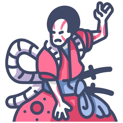 Kabuki MaxIcons Lineal color icon