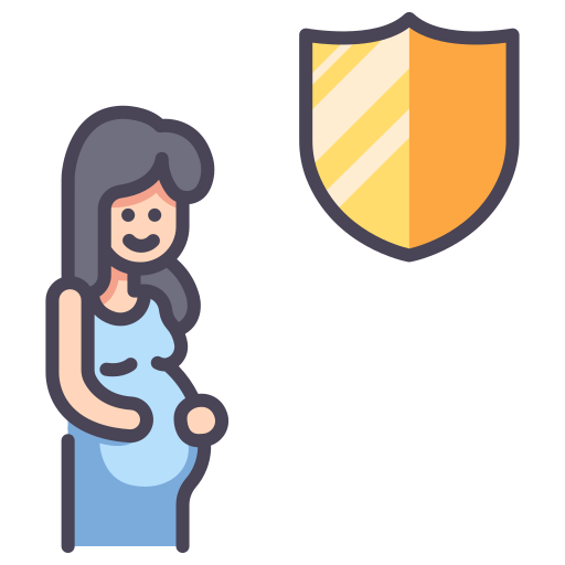 Pregnant MaxIcons Lineal color icon