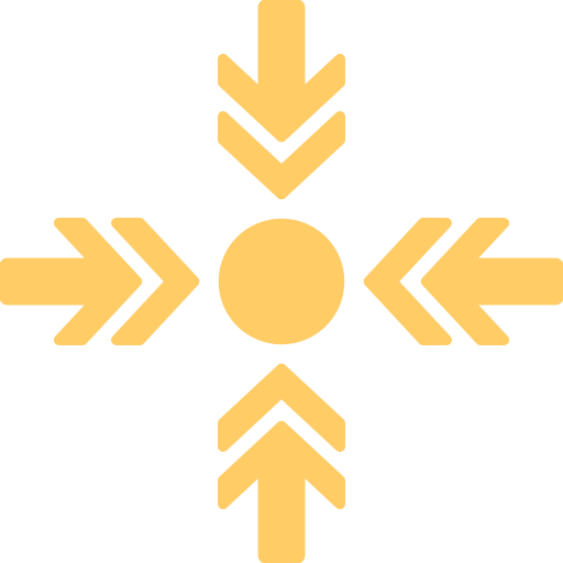 flecha apuntando Generic Circular icono
