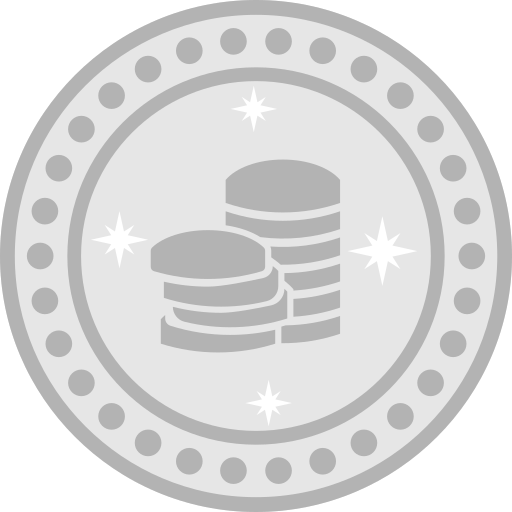 Coin Creative Stall Premium Flat icon