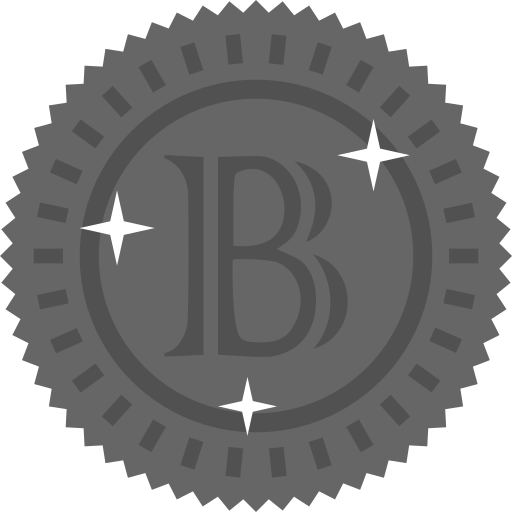 bitcoin Creative Stall Premium Flat icono