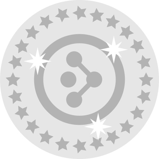 criptomoneda Creative Stall Premium Flat icono