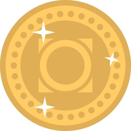 Cryptocurrency Creative Stall Premium Flat icon