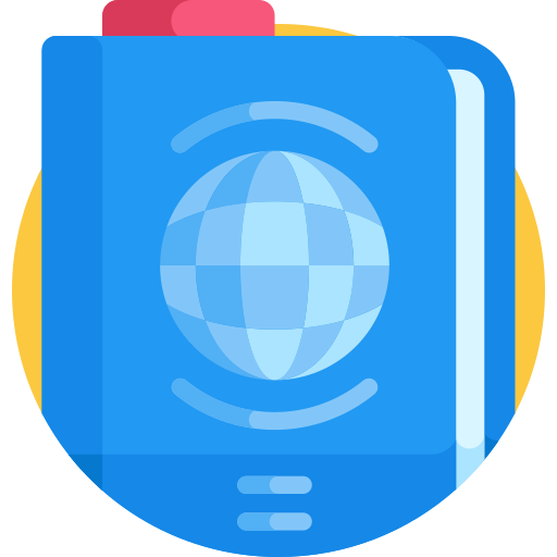 パスポート Detailed Flat Circular Flat icon