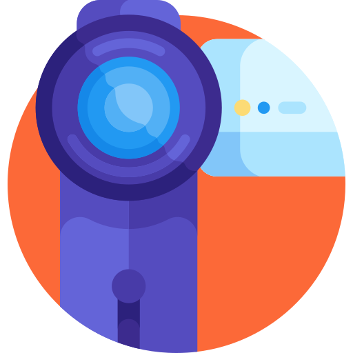 Camera Detailed Flat Circular Flat icon
