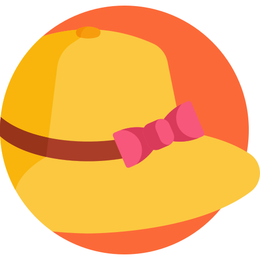 sombrero de pamela Detailed Flat Circular Flat icono
