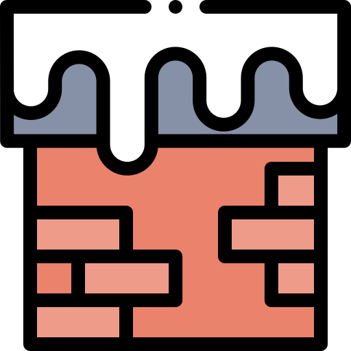 Chimney Detailed Rounded Lineal color icon