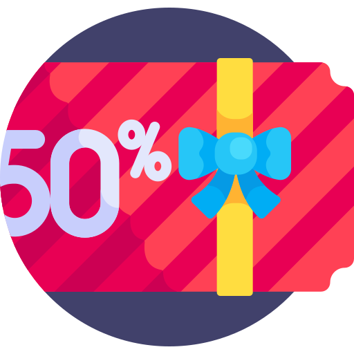 Gift card Detailed Flat Circular Flat icon