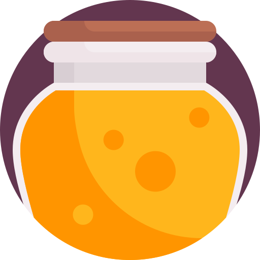 Honey Detailed Flat Circular Flat icon