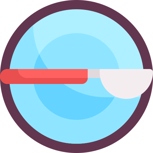 Тарелка Detailed Flat Circular Flat иконка