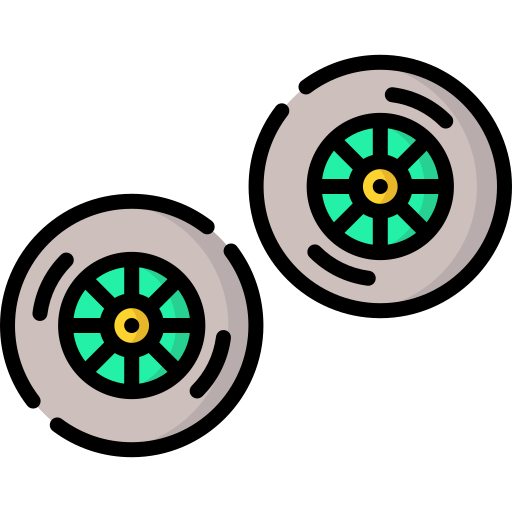 Wheels Special Lineal color icon