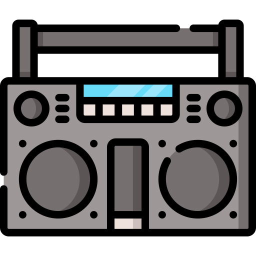 Boombox Special Lineal color icon