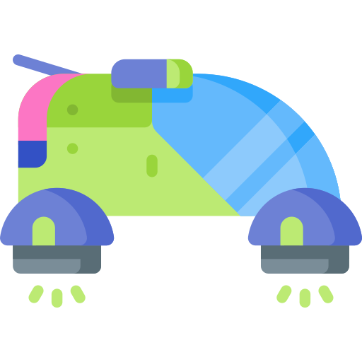 Flying car Special Flat icon