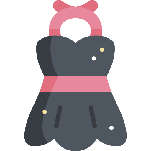 Dress Kawaii Flat icon