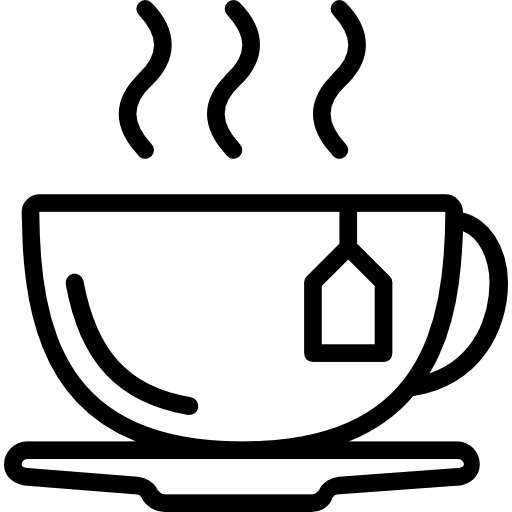 tazza da tè Basic Miscellany Lineal icona