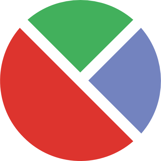 gráfico circular Basic Miscellany Flat icono