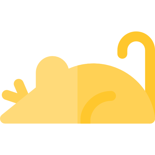 szczur Basic Rounded Flat ikona