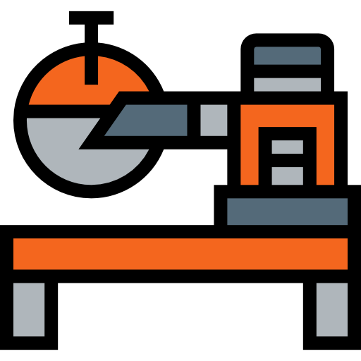 Industrial robot Detailed Straight Lineal color icon