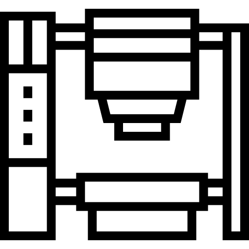 산업용 로봇 Detailed Straight Lineal icon