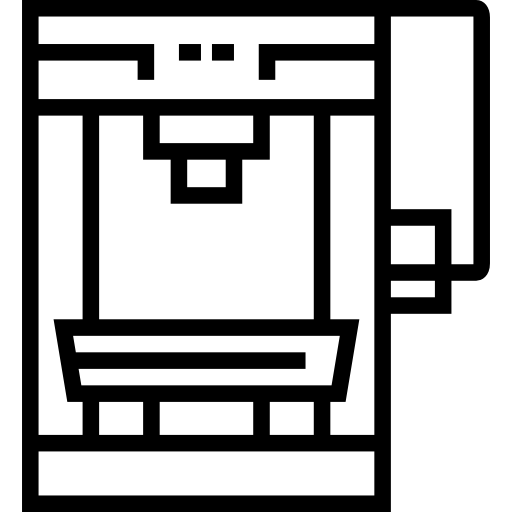 robot przemysłowy Detailed Straight Lineal ikona