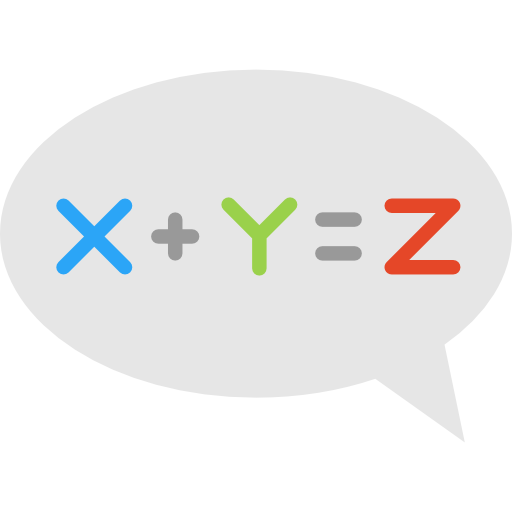 Equation Special Flat icon