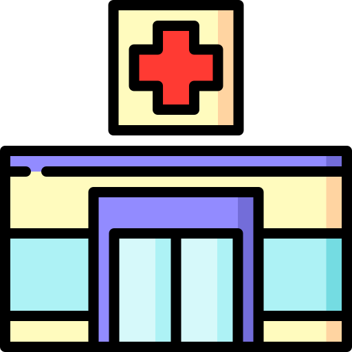 병원 Special Lineal color icon