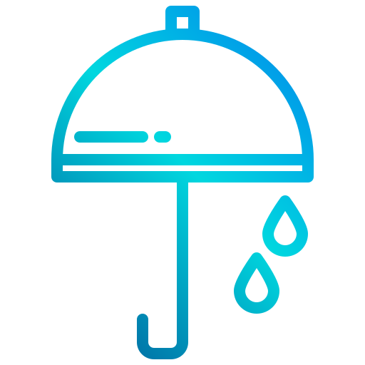 paraguas xnimrodx Lineal Gradient icono