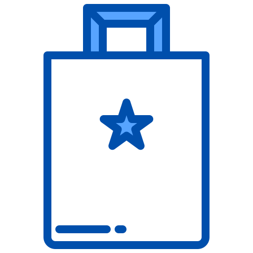 bolsa de la compra xnimrodx Blue icono