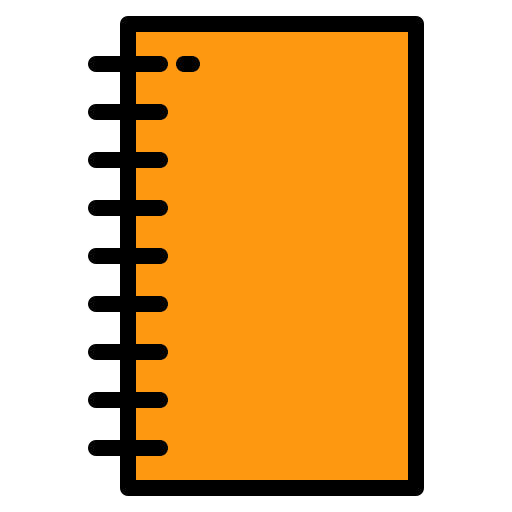 cuaderno xnimrodx Lineal Color icono